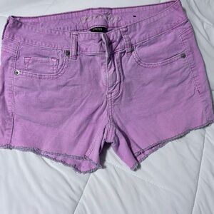 American Eagle Outfitters Lavender Jean Shorts